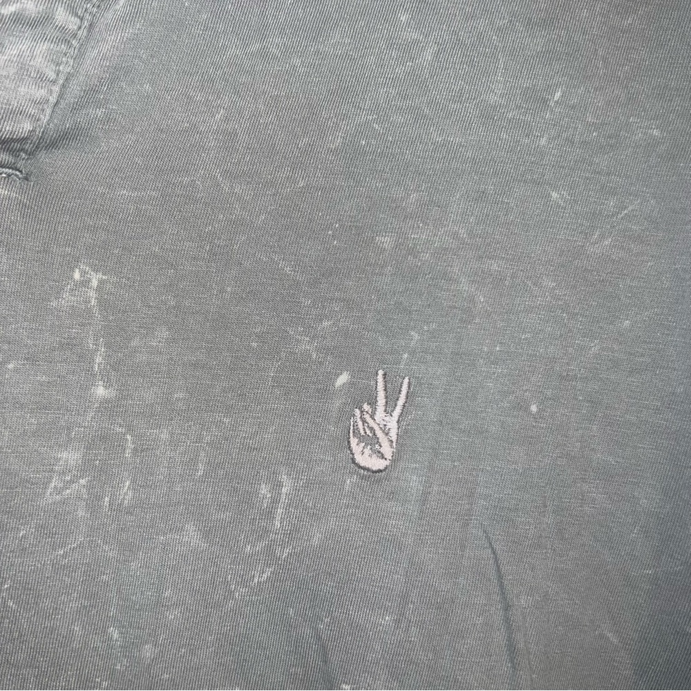 John Varvatos Marble Wash Polo Shirt in Gray - Picture 6 of 10